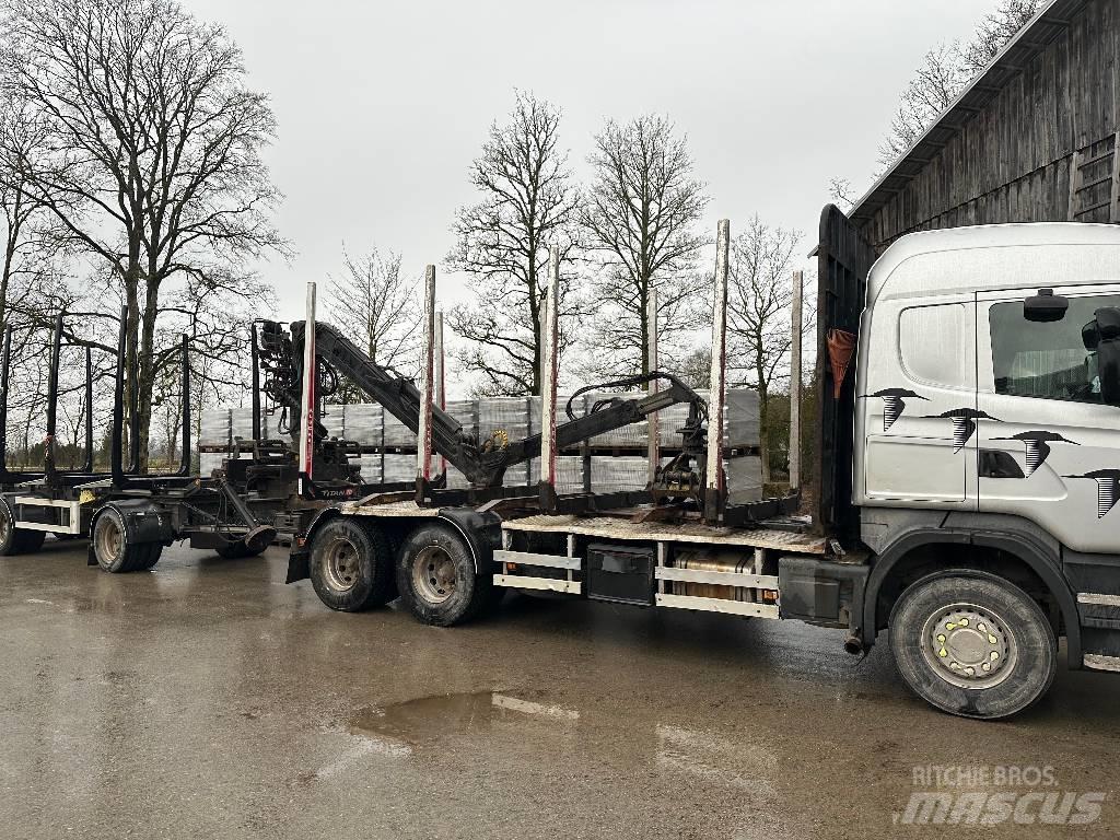 Scania R440 Camion trasporto legname