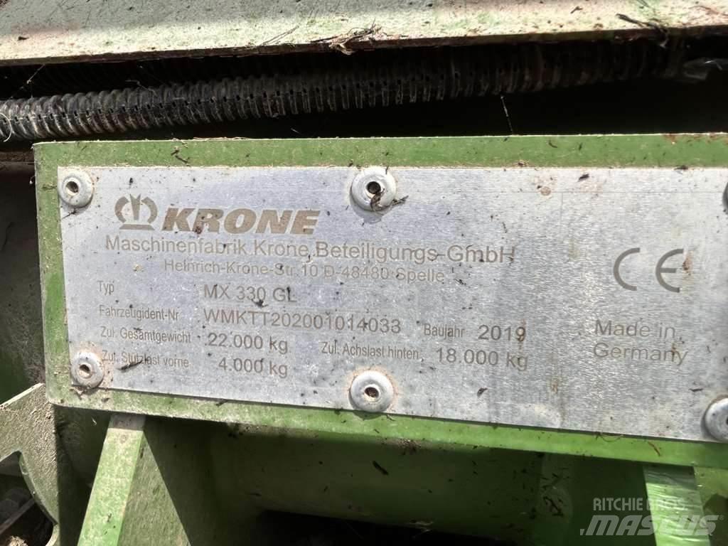 Krone MX 330 GL Trince semoventi