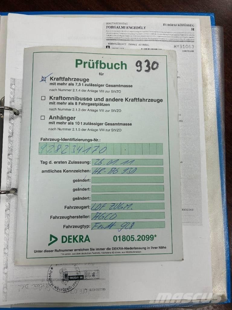 Fendt 933 Vario Trattori