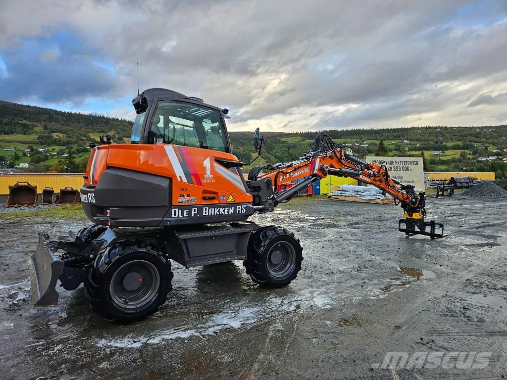 Hitachi ZX 95 W-7 Escavatori gommati