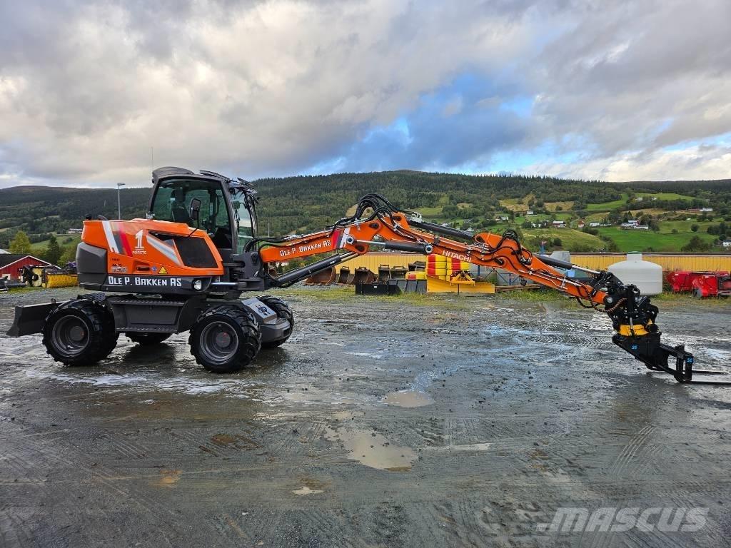 Hitachi ZX 95 W-7 Escavatori gommati