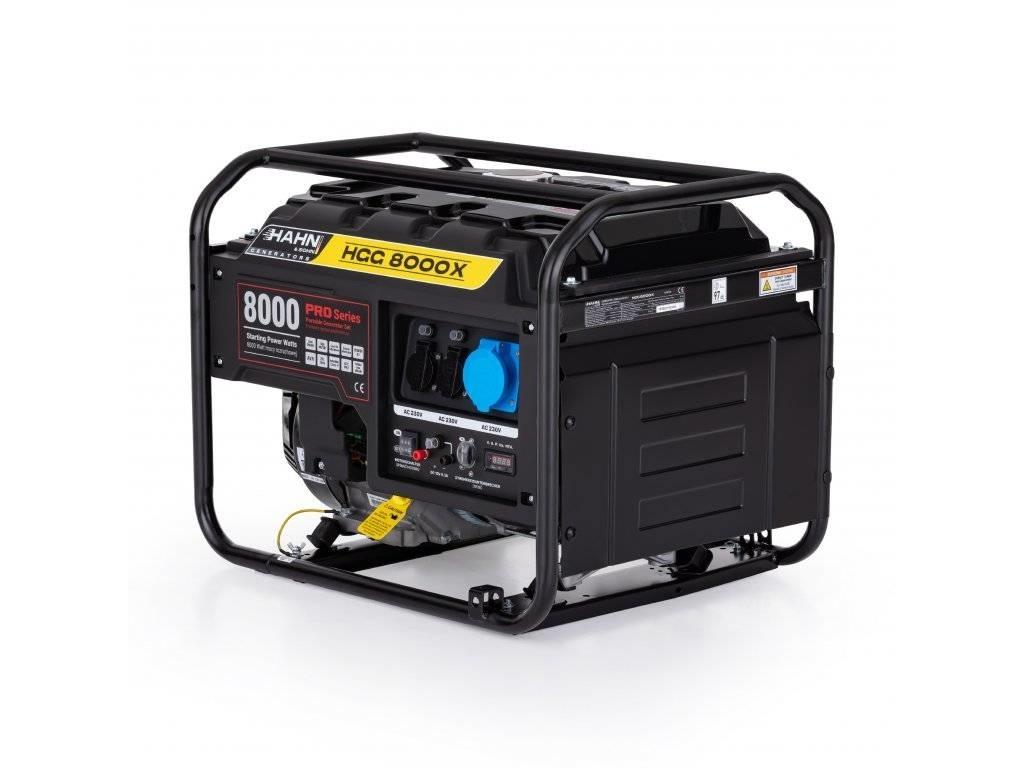  Hahn & Sohn HGG 8000 X Generatori a benzina