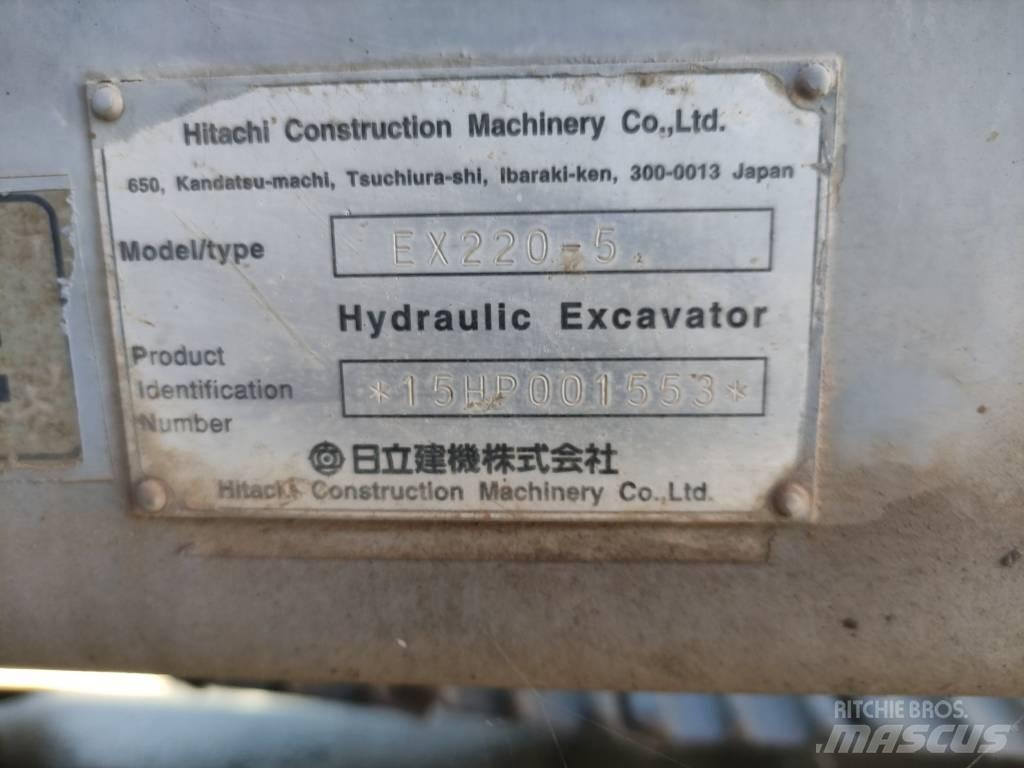 Hitachi EX 220-5 Escavatori cingolati
