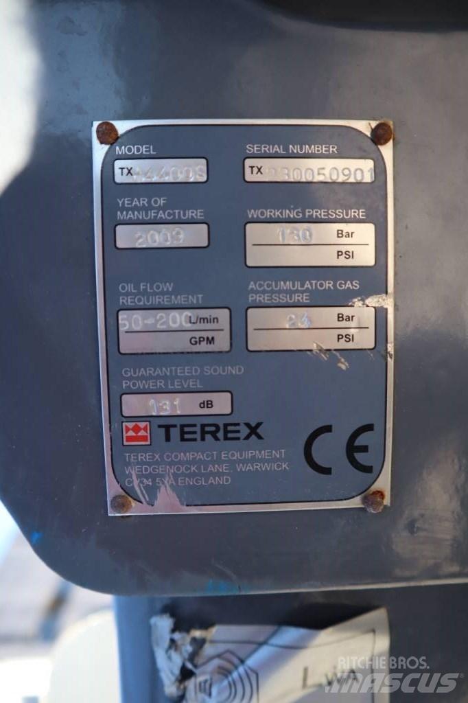 Terex TXH4400 Martelli - frantumatori