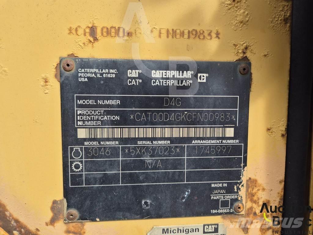 CAT D 4 G Dozer cingolati