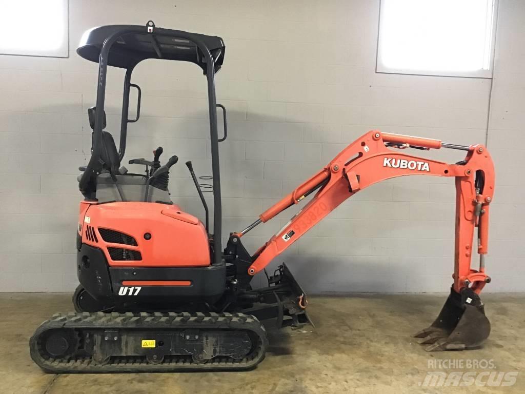 Kubota U 17 Miniescavatori