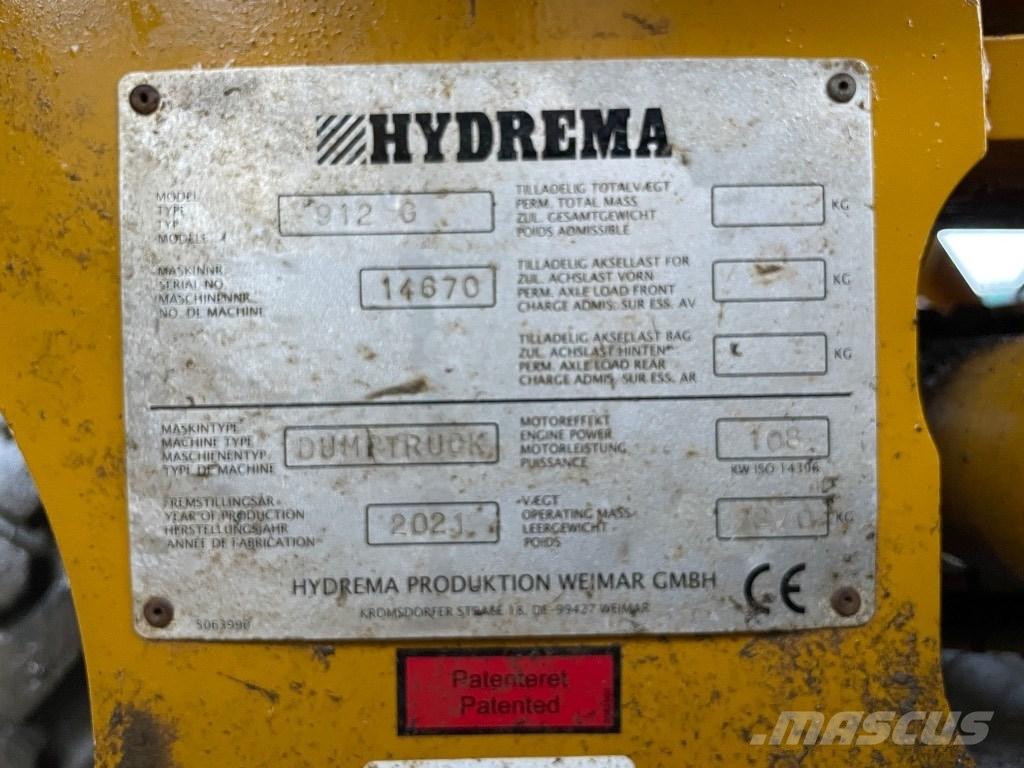 Hydrema 912 G Dumpers articolati