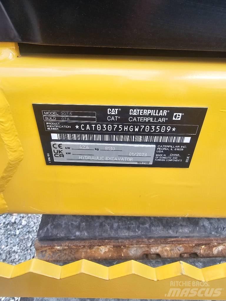 CAT 307.5 Escavatori medi 7t - 12t