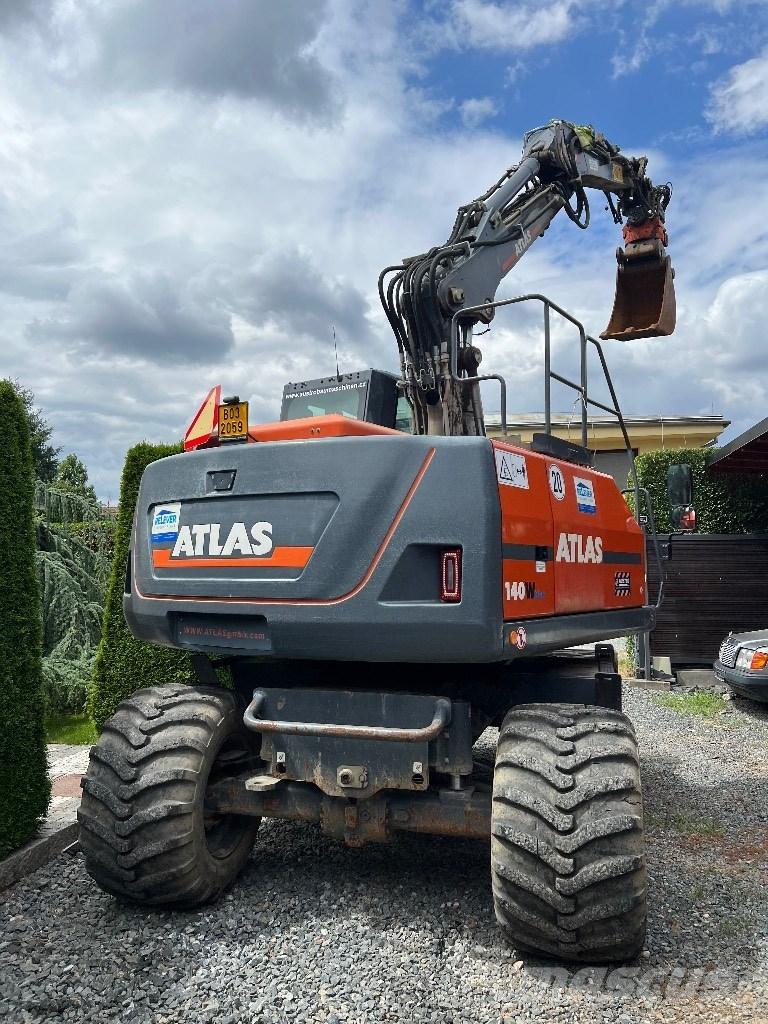 Atlas 140 W Escavatori gommati