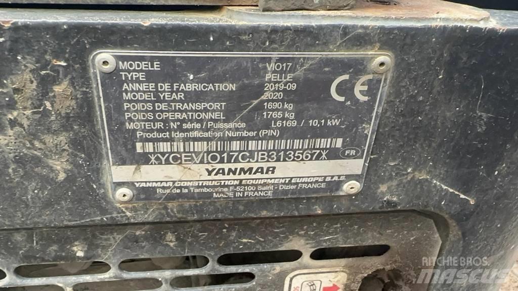 Yanmar Vio 17 Miniescavatori