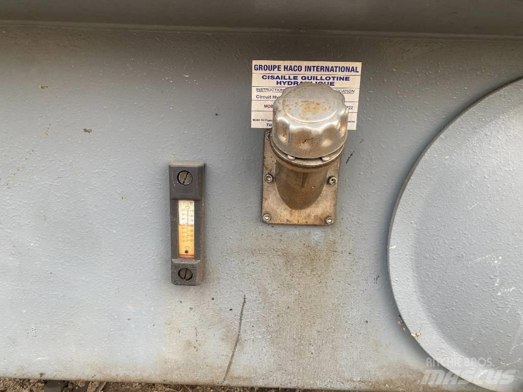  guillotine haco 3006 Attrezzature per saldature