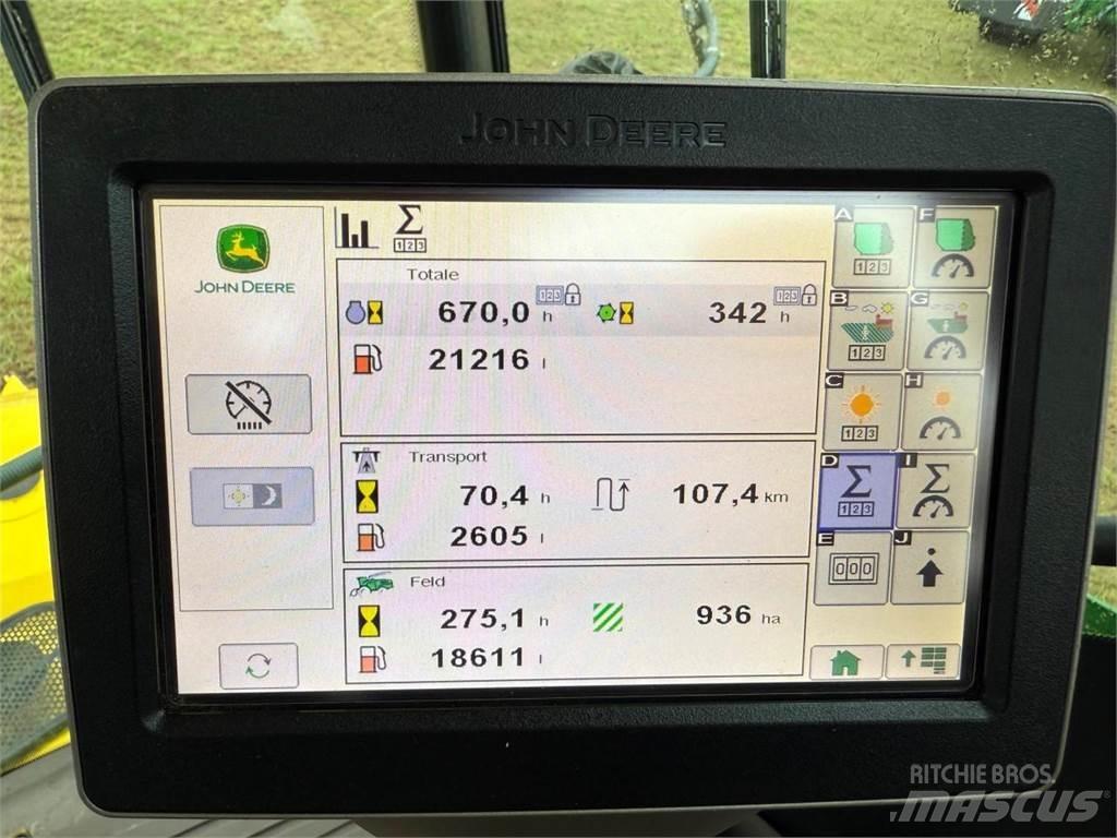 John Deere 9600i Trince semoventi