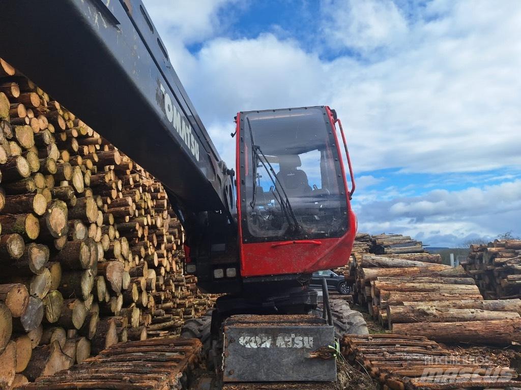 Komatsu 901 XC Abbattitrici, Disboscatrici