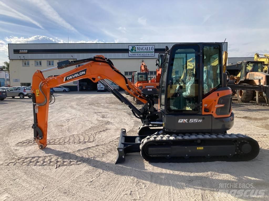 Develon DX 55 R-7 Miniescavatori