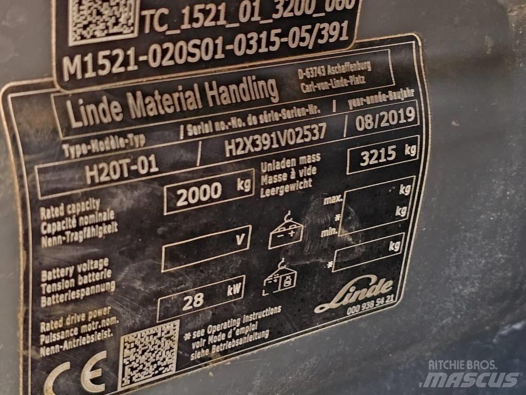 Linde H20T-01 Carrelli elevatori GPL