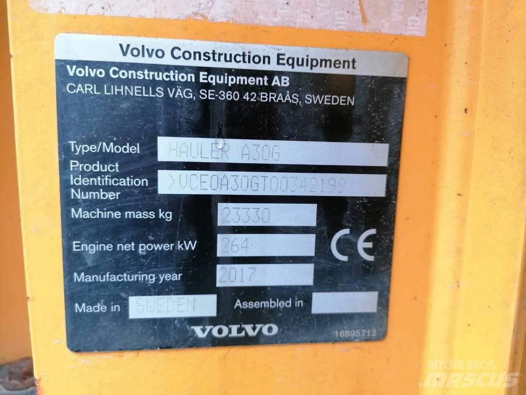 Volvo A 30 G Dumpers articolati