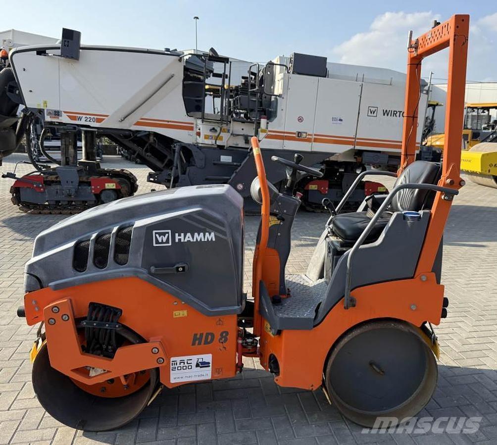 Hamm HD 8 VV Rulli a doppio tamburo