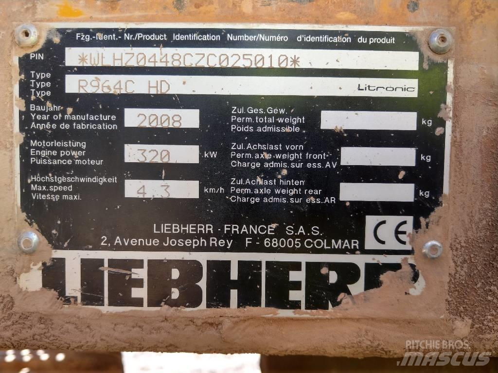 Liebherr R 964 C HD Escavatori cingolati
