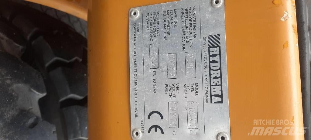 Hydrema M1600C2 Escavatori gommati