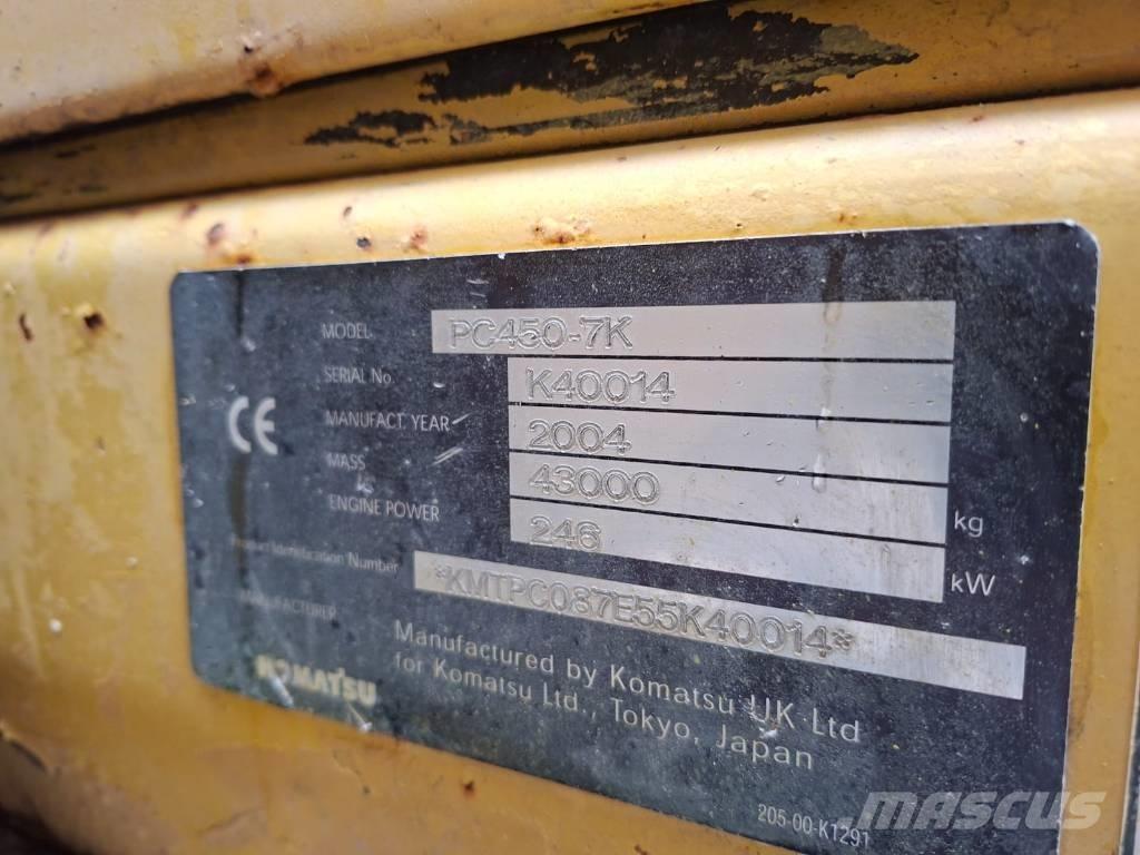 Komatsu PC 450-7 Escavatori cingolati