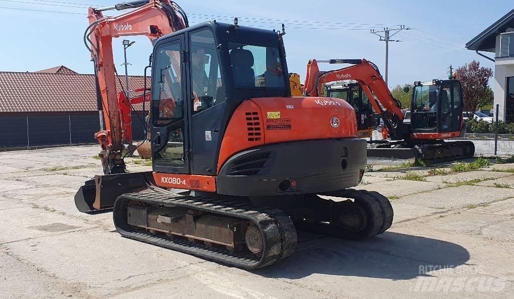 Kubota KX 080-4 Escavatori medi 7t - 12t