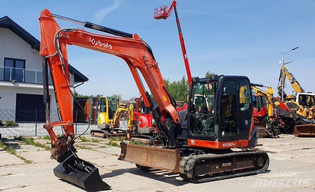 Kubota KX 080-4 Escavatori medi 7t - 12t