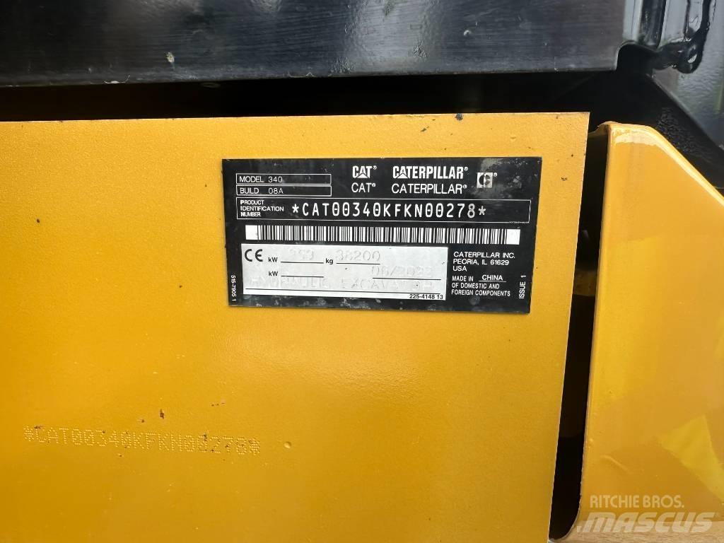 CAT 340 Escavatori cingolati