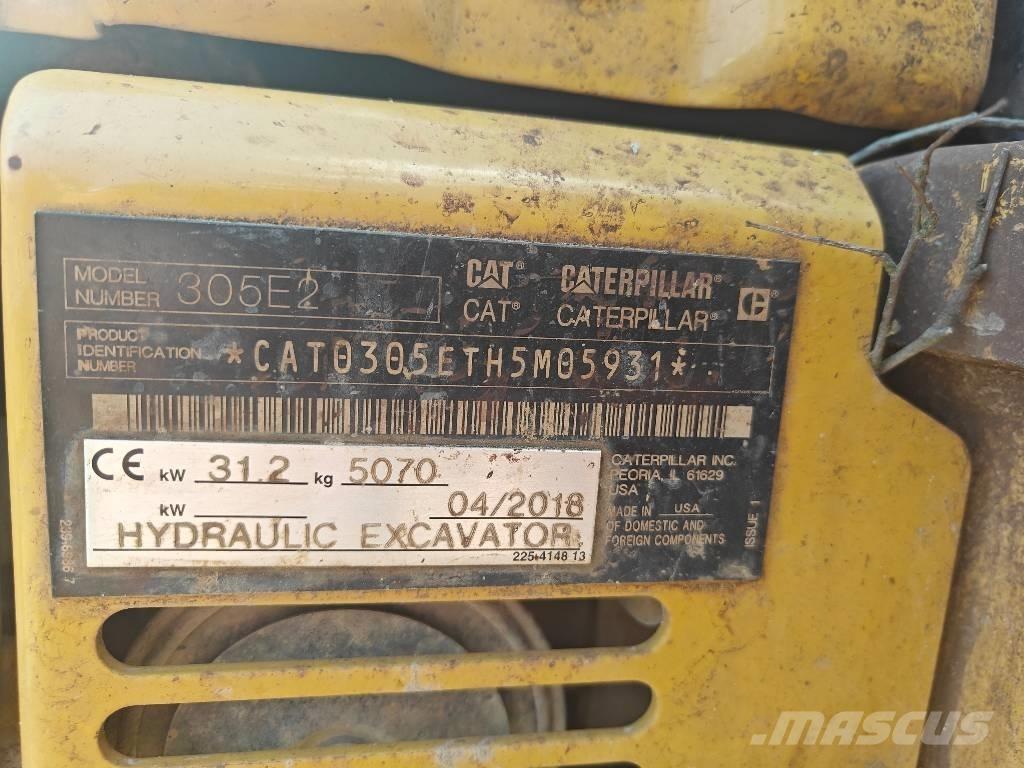 CAT 305E2 Miniescavatori