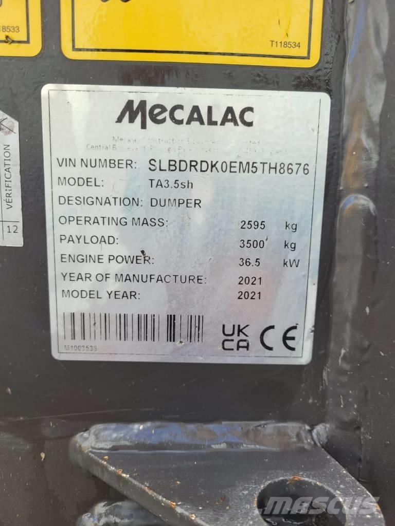 Mecalac TA 3.5 Mini dumper