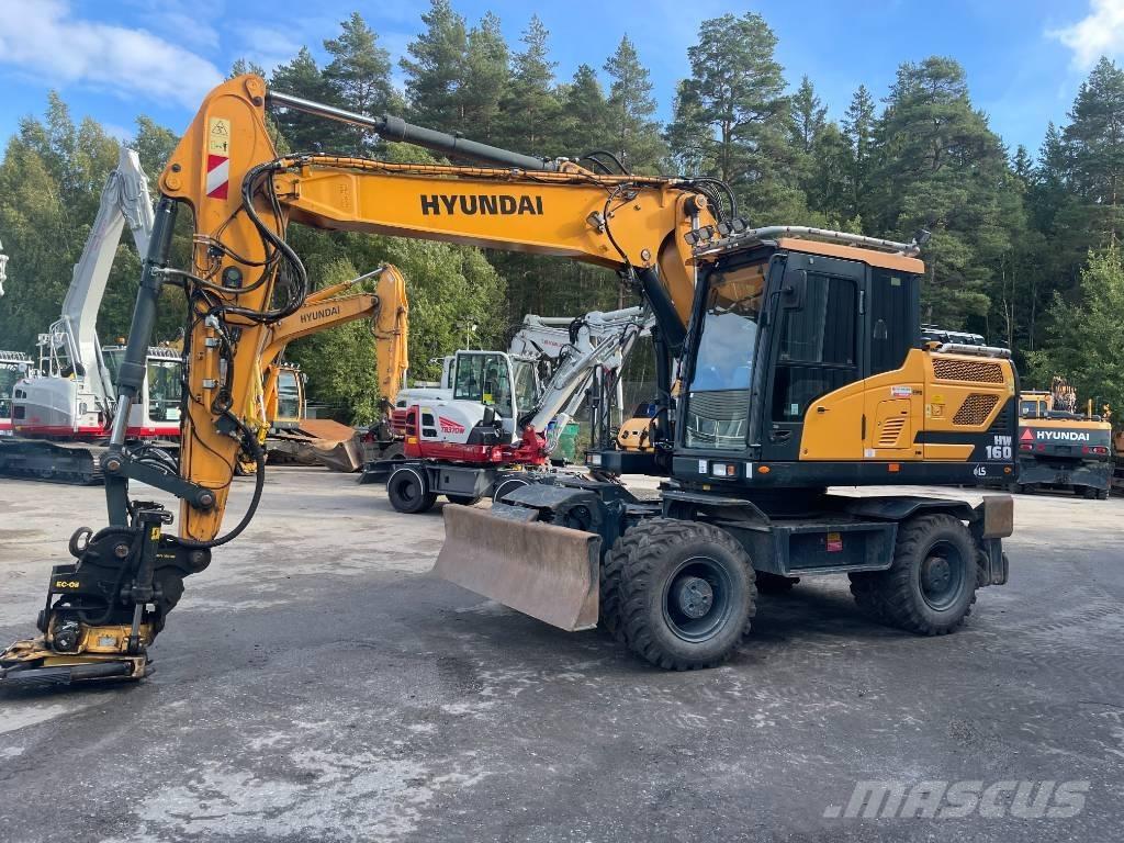 Hyundai HW 160 Escavatori gommati