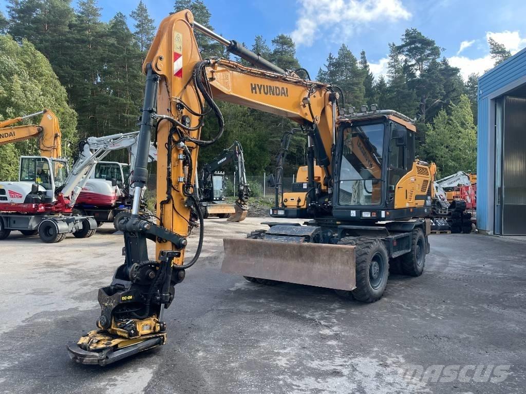 Hyundai HW 160 Escavatori gommati