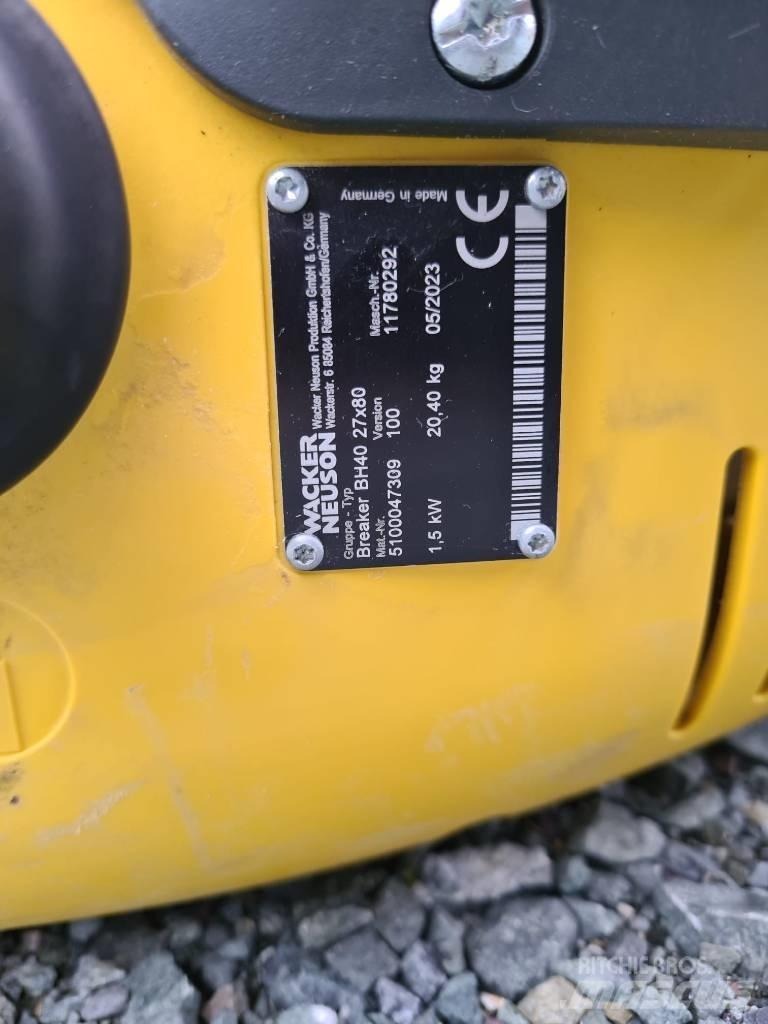 Wacker Neuson BH40 Martelli - frantumatori