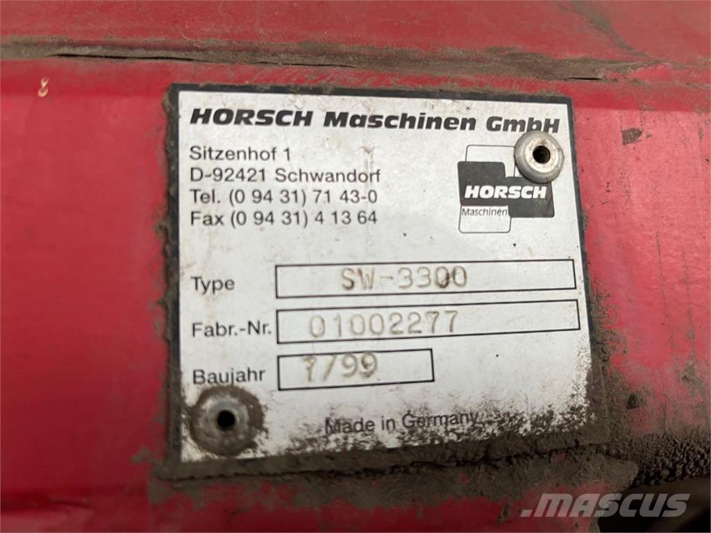 Horsch SW-3300 Seminatrici combinate