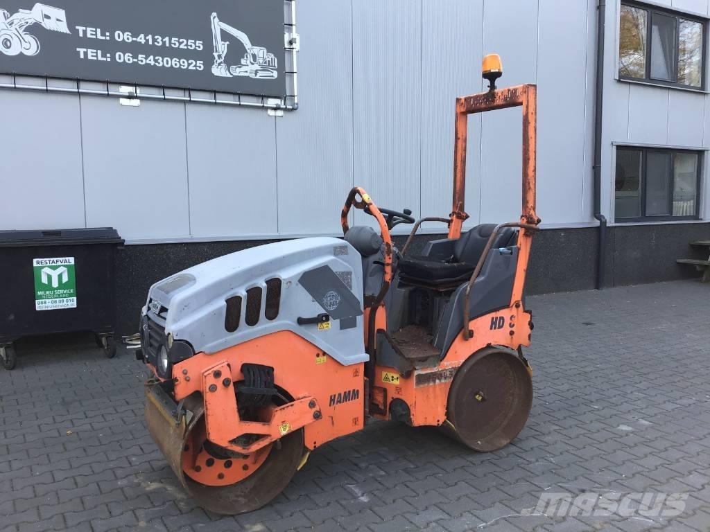 Hamm HD 8 VV Rulli a doppio tamburo