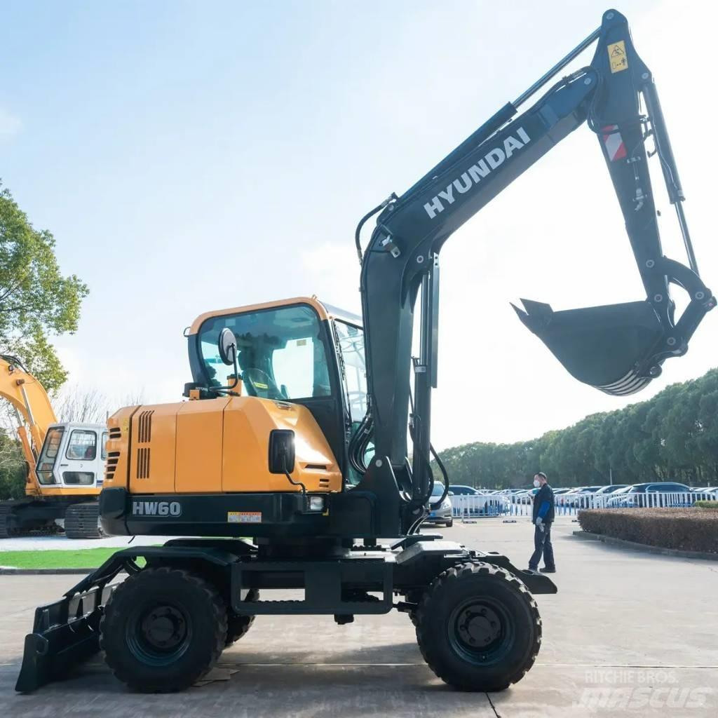 Hyundai HW 60 Escavatori gommati