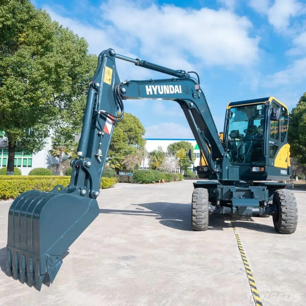 Hyundai HW 60 Escavatori gommati