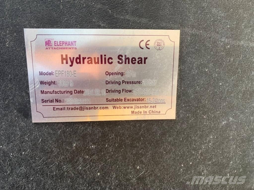  Elephant EPH180 NEW Perforatrici
