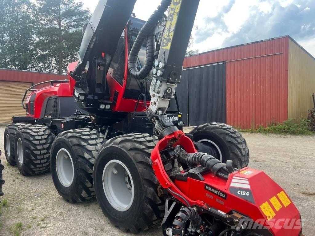 Komatsu 931 XC Abbattitrici, Disboscatrici