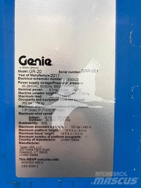 Genie GR20 Sollevatori verticali