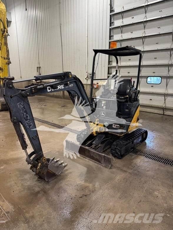 John Deere 17 Miniescavatori
