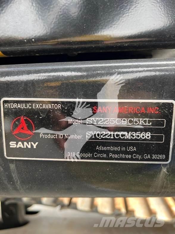 Sany SY225C Escavatori cingolati