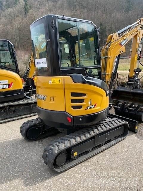 Sany SY26U Miniescavatori
