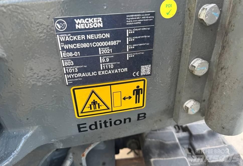 Wacker Neuson 803 Escavatori cingolati