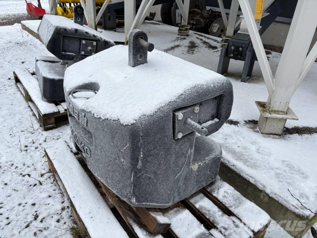  Lisäpaino 1000kg Zavorre anteriori