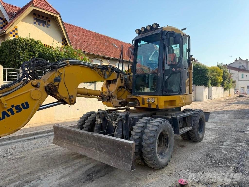 Komatsu PW 118 Escavatori gommati