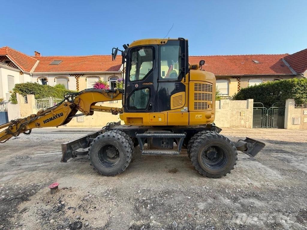 Komatsu PW 118 Escavatori gommati