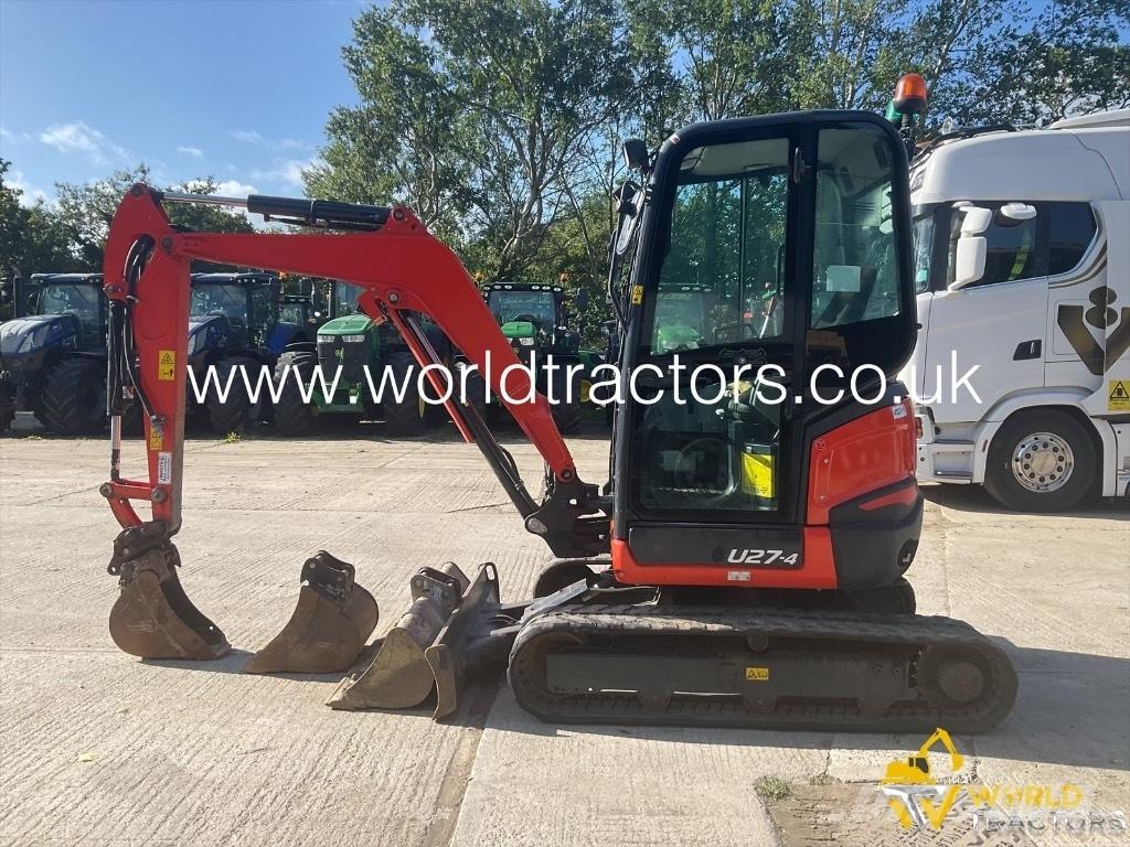 Kubota U 27-4 Miniescavatori