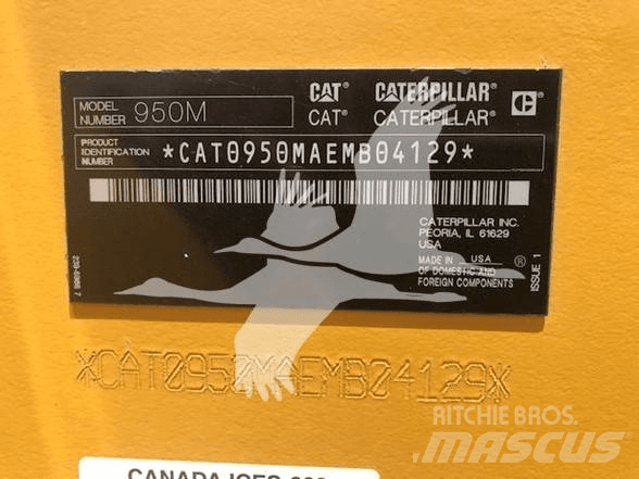 CAT 950M Pale gommate