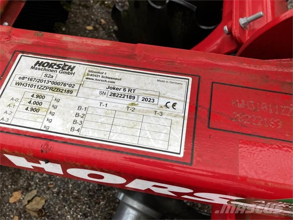 Horsch Joker 6 RT Erpici a dischi