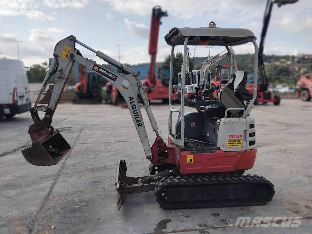 Takeuchi TB 215 R Miniescavatori